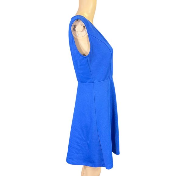 Zalalus Womens Dress Sleeveless Lightweight Fit and Flare Royal Blue Medium - Picture 3 of 8
